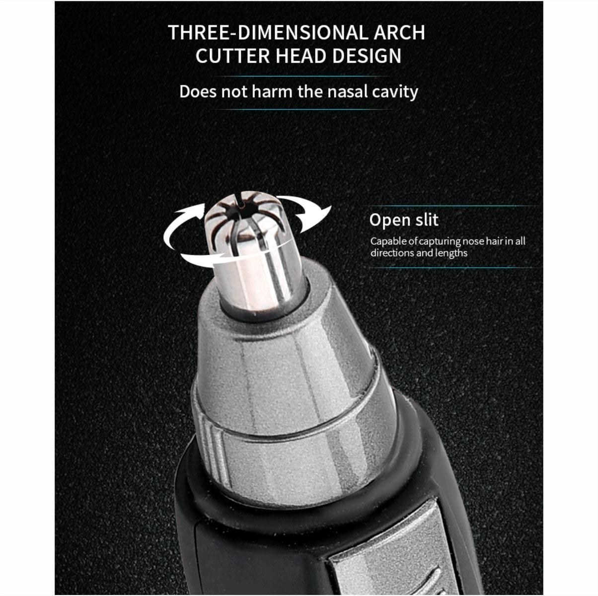 Cordless Rechargeable Ear & Nose Hair Trimmer for Men