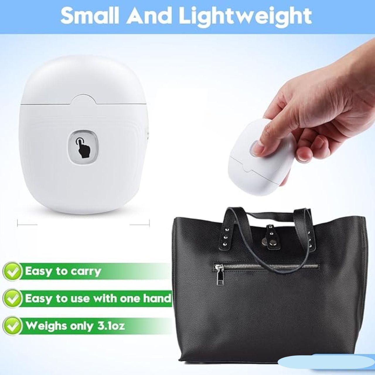 Automatic Anicure Trimmer Electric Nail Clippers With Light Adult Baby Fingernail Toe Scissors Pedicure Polishing Nails