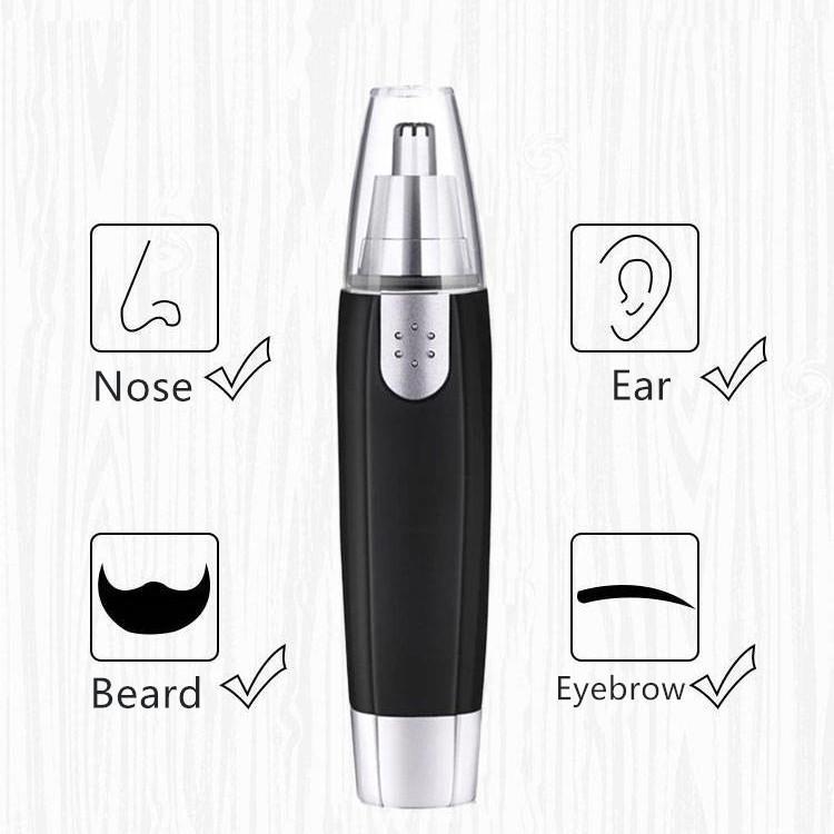 Cordless Rechargeable Ear & Nose Hair Trimmer for Men