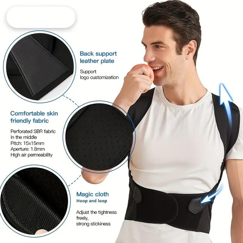 Adjustable Back Posture Corrector / Slouching Relieve Pain Belt for Women &amp; Men