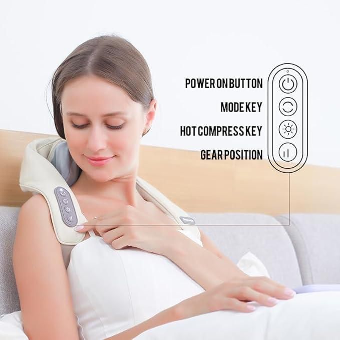 Neck & Shoulder Massager with Heat