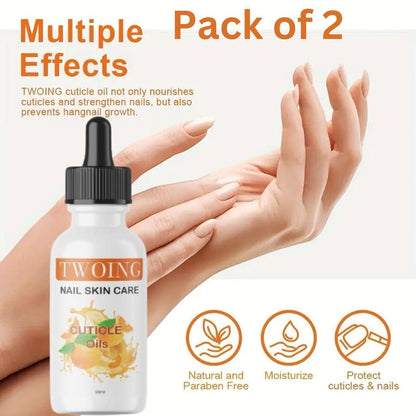 Twoing Nail Skin Care Cuticle Oils 30ml - Nourishing Elixir for Beautiful Nails
