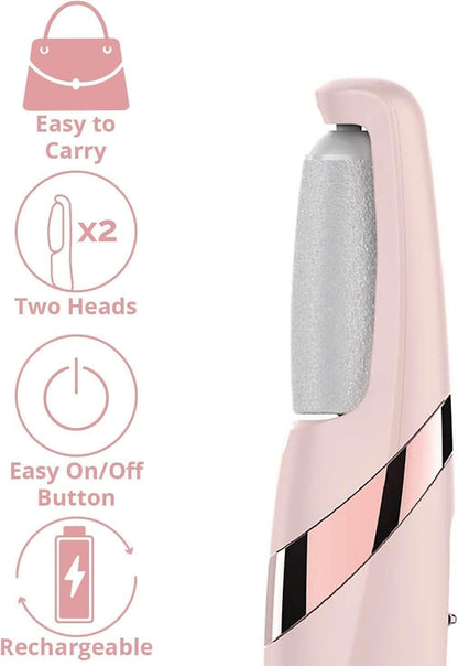 Electronic Cordless Pedicure Callus & Dead Skin Remover Polishing Tool