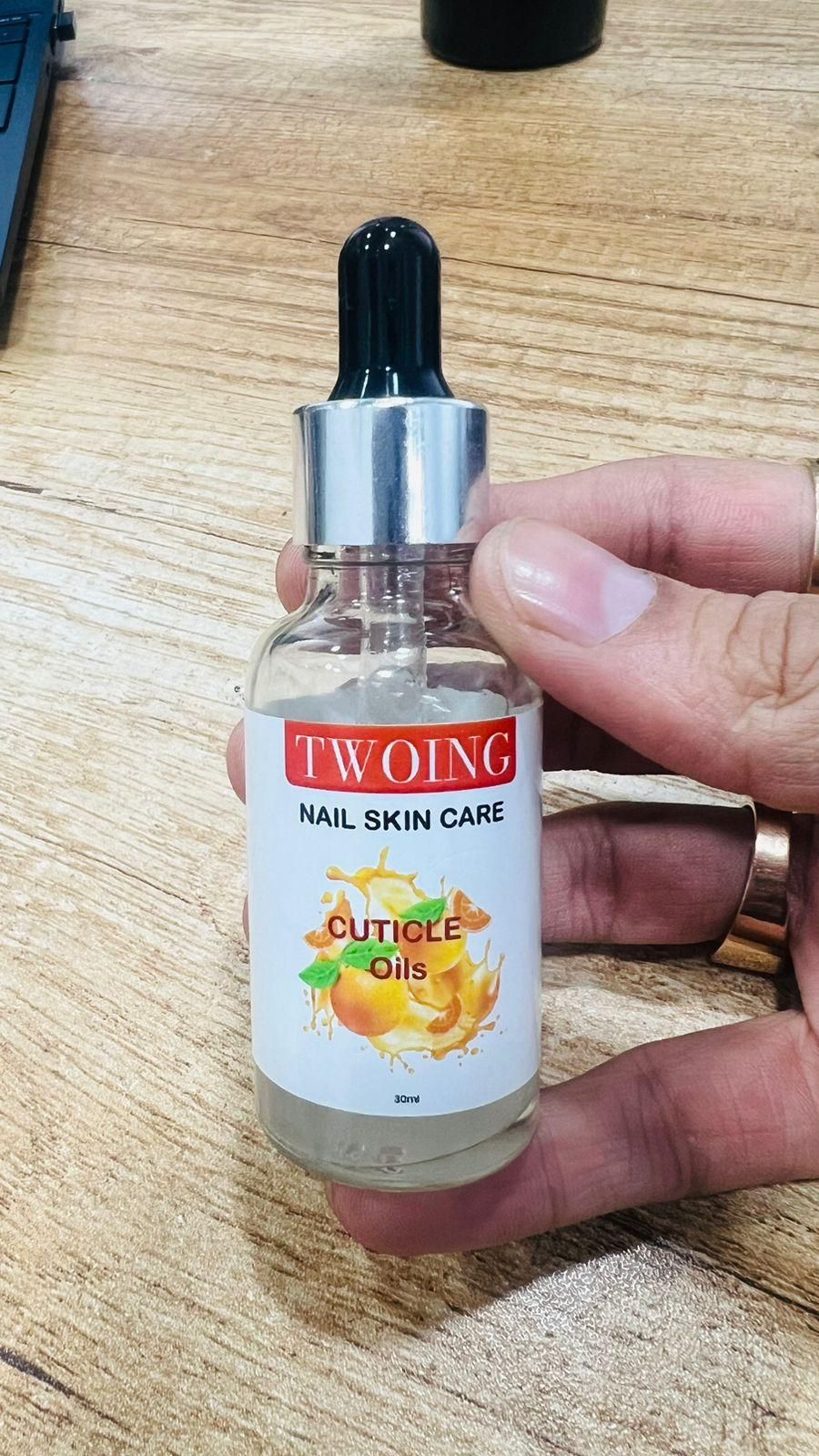 Twoing Nail Skin Care Cuticle Oils 30ml - Nourishing Elixir for Beautiful Nails