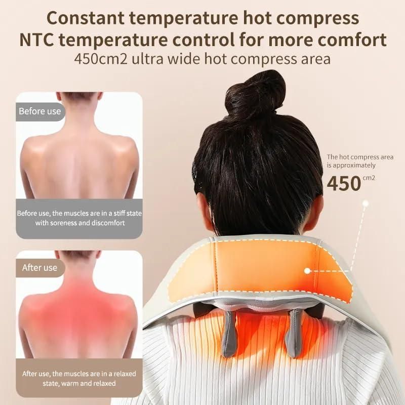 Neck & Shoulder Massager with Heat