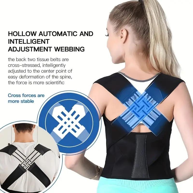 Adjustable Back Posture Corrector / Slouching Relieve Pain Belt for Women &amp; Men