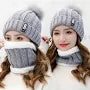 Unisex Woolen Cap Set